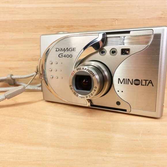 Minolta Dimage G400 / 4MP Digital Camera / 3x Optical Zoom / Tested & Working - Picture 4 of 9